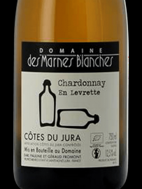 Côtes du Jura Chardonnay en Levrette 2022 75 cl Domaine des Marnes Blanches